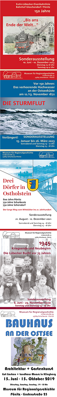 Plakate der Sonder-Ausstellungen

