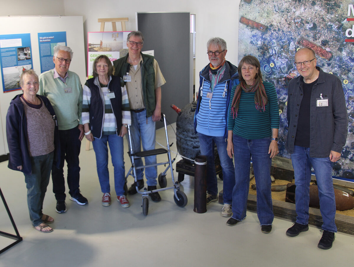 Ein Teil des Teams des Museums