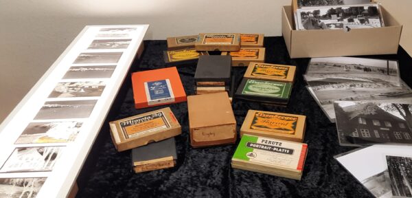 Glasnegative von Julius Simonsen